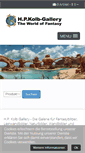 Mobile Screenshot of hpkolb-gallery.de